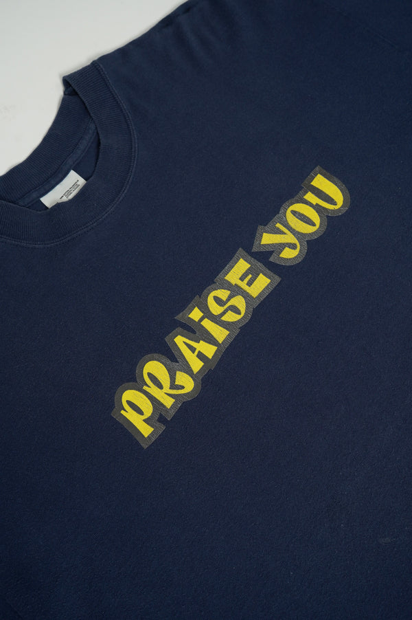 90'S "SCREEN STARS" -"FATBOY SLIM-PRAISE YOU" Printed S/S Tee-