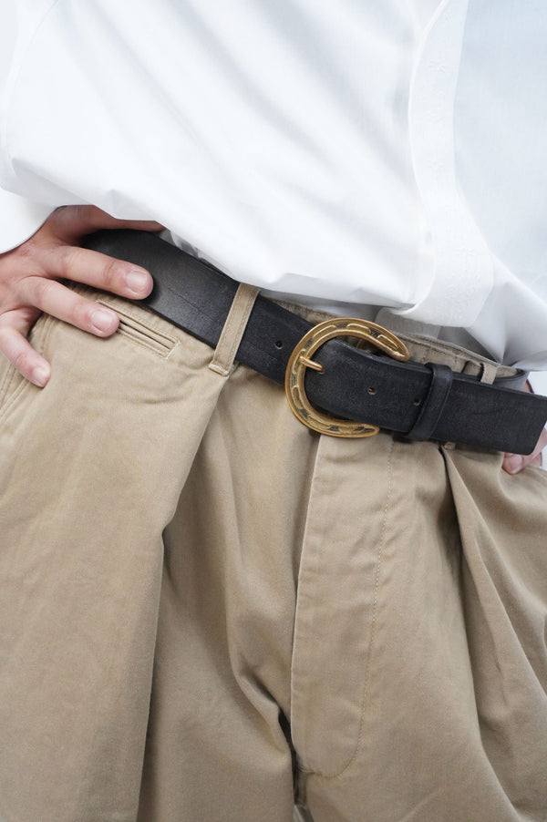 ALBARN -Distressed Resized Chino Trousers-