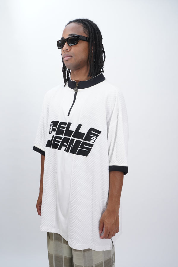 "PELLE PELLE" -Cotton H/Z Game Shirt-