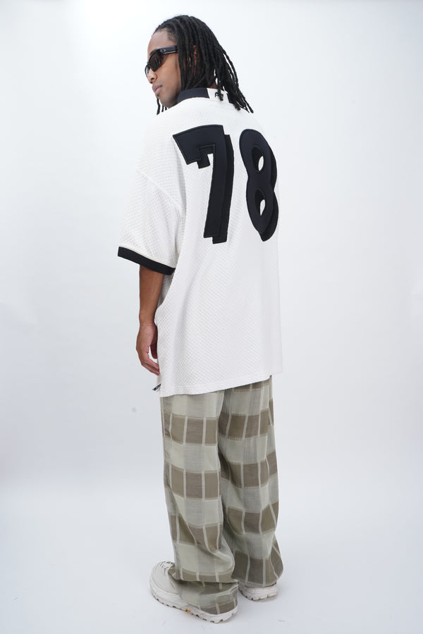 "PELLE PELLE" -Cotton H/Z Game Shirt-