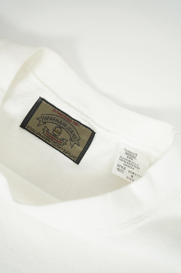 90's "ARMANI JEANS" -"JUNK" Logo Printed S/S Tee-