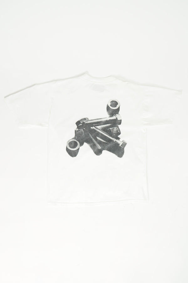 90's "ARMANI JEANS" -"JUNK" Logo Printed S/S Tee-
