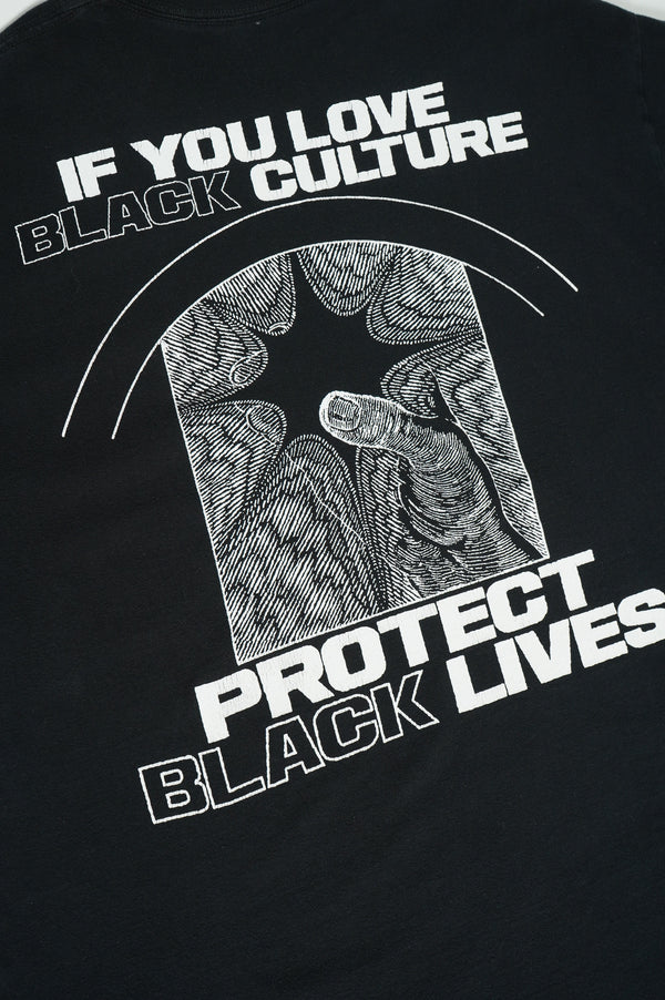 "BRAIN DEAD" -Logo Printed L/S Tee-