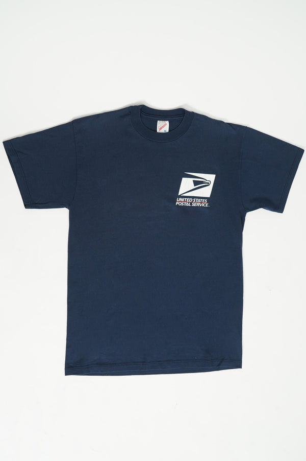 80's "JERZEES" -"USPS" Logo Printed S/S Tee-