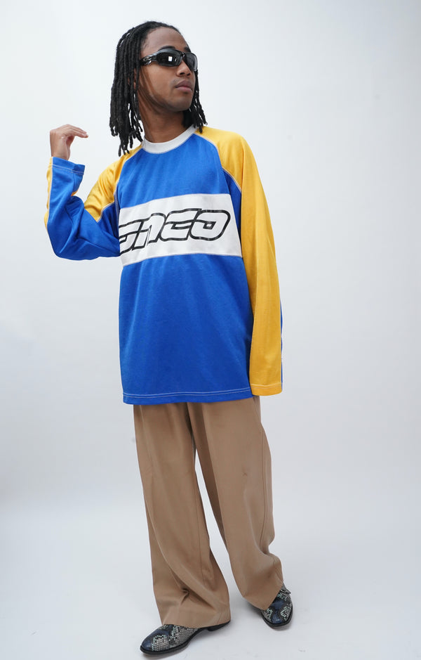 90's "JNCO Super Sport" -Crew Neck Jersey Game Shirt-