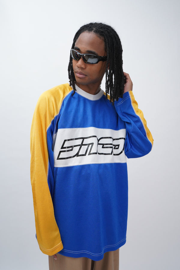 90's "JNCO Super Sport" -Crew Neck Jersey Game Shirt-