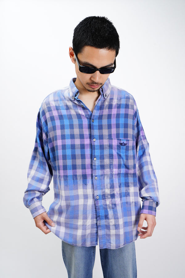 90's "DOCKERS" -Check L/S Shirts-