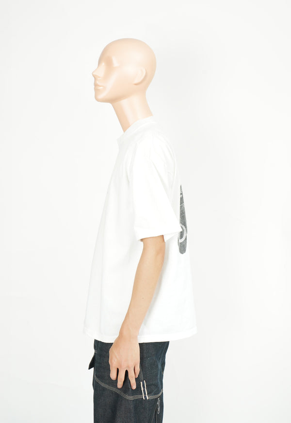 90's "ARMANI JEANS" -"JUNK" Logo Printed S/S Tee-