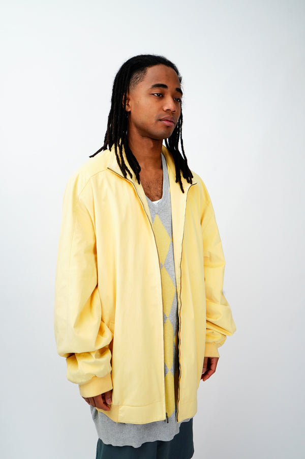 "St. Croix" -Fake Suede Zip Jacket-