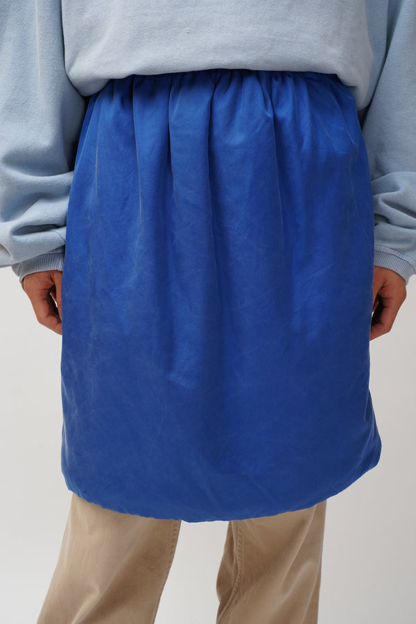 "JIL SANDER" -Padded Silk Skirt-