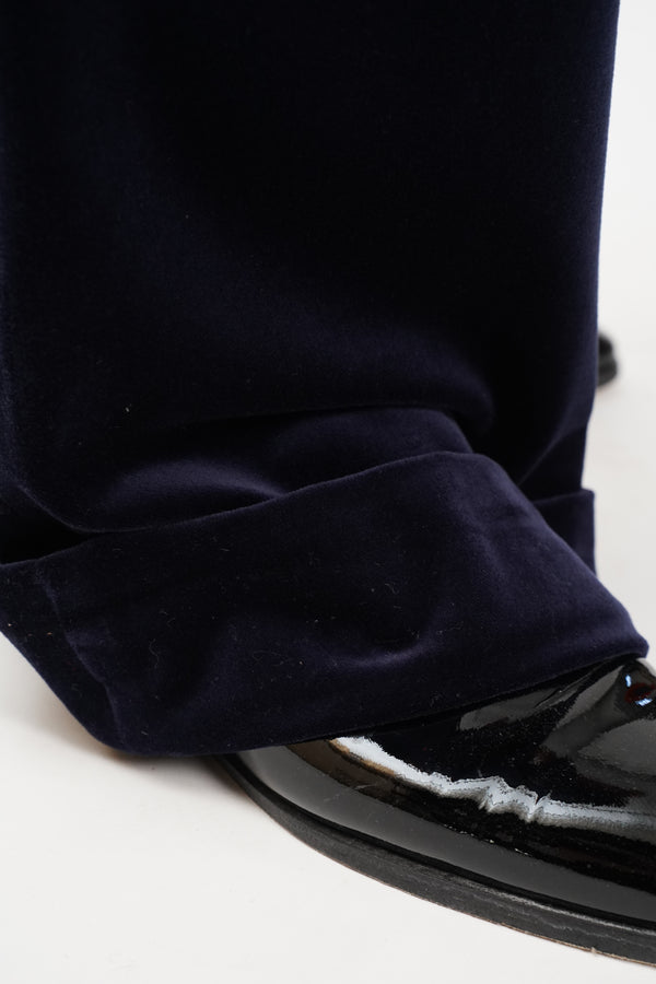 "Chloe" -Velour Flare Slacks-