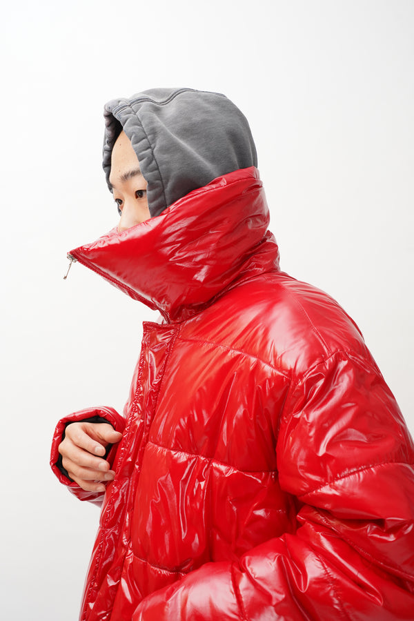 "MONCLER" -Fake Layered Long Down Jacket-