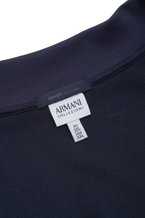 "ARMANI COLLEZIONI" -Velour Zip Blouson-