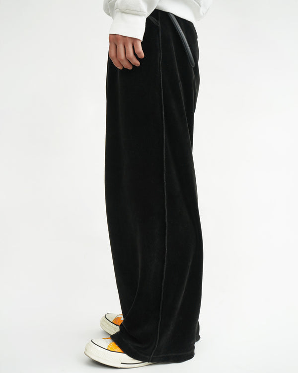 "SONIA RYKIEL" -Velour Easy Pants-