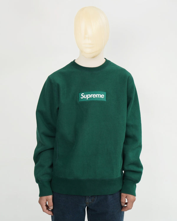 18FW "Supreme" - Box Logo Sweat Crew Neck -