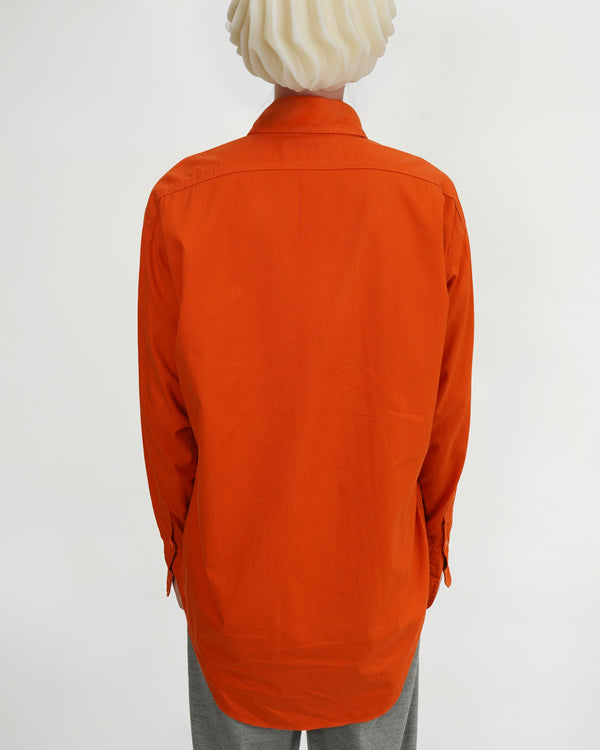 90's "POLO by RALPH LAUREN" -Cotton L/S Work Shirts-
