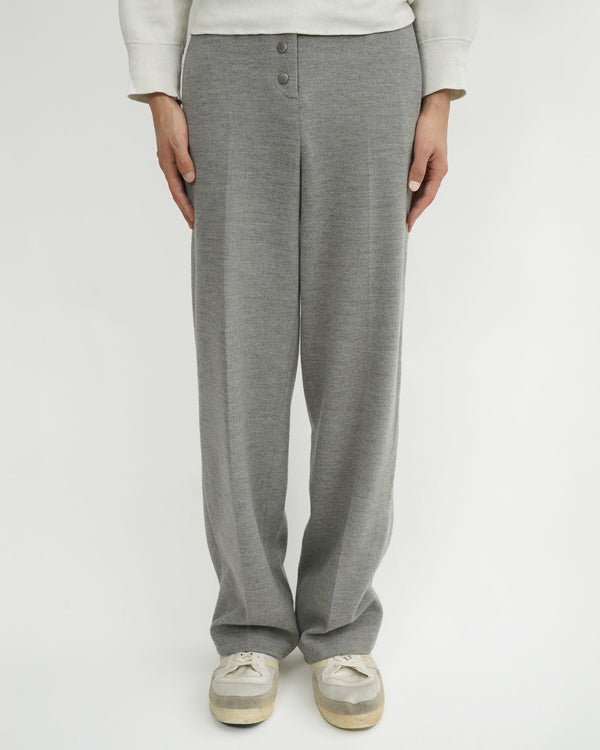 "STELLA MCCARTNEY" -Wool Straight Slacks-