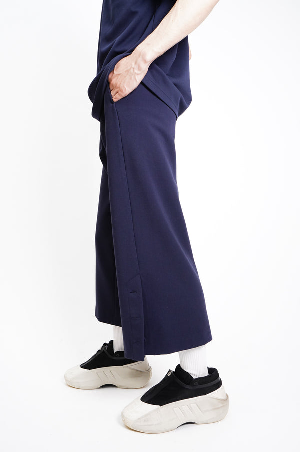 "ANN TAYLOR" -Polyester Wide Baggy Shorts-