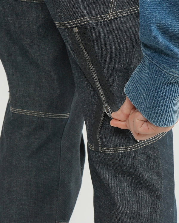 00`s "MARITHE FRANCOIS GIRBAUD" -Design Cargo Denim Pants-