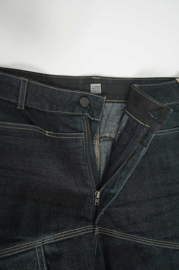 00`s "MARITHE FRANCOIS GIRBAUD" -Design Cargo Denim Pants-