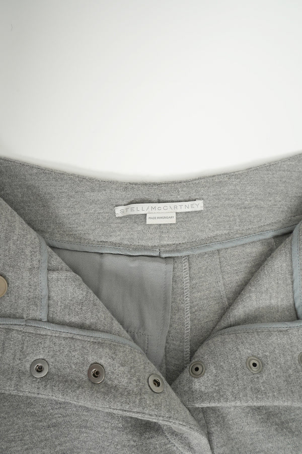 "STELLA MCCARTNEY" -Wool Straight Slacks-