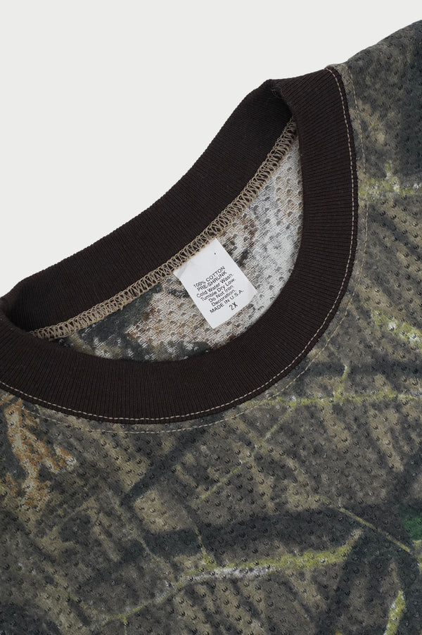 "UNKNOWN" -Realtree Camo Mesh L/S Tee