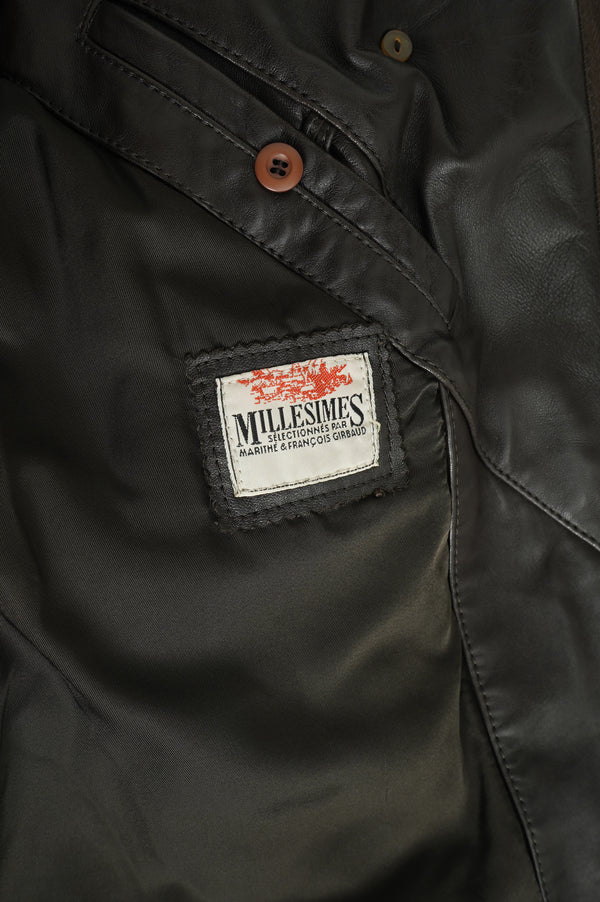 80`s "MARITHE FRANCOIS GIRBAUD" -Leather Blouson-