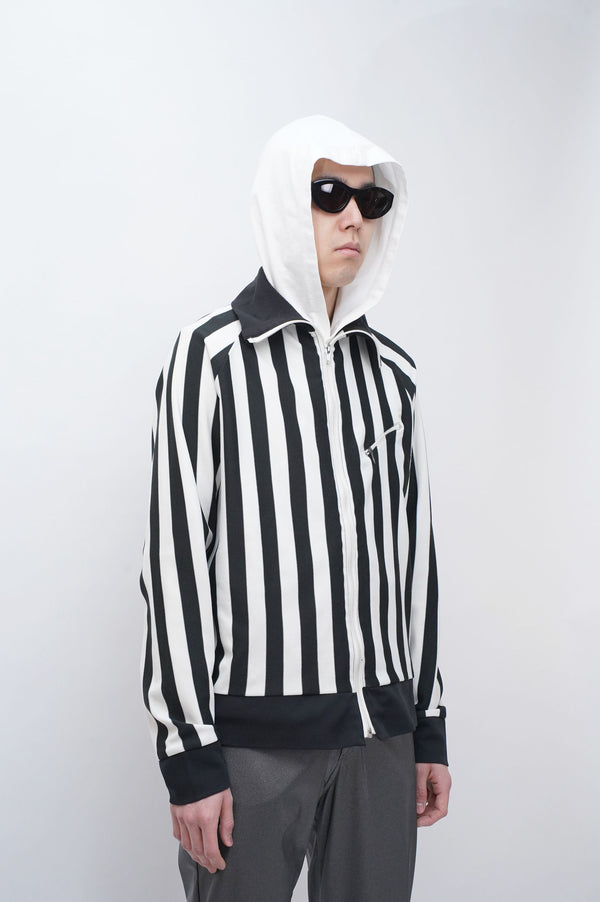 70's "EMPIRE" -Stripe Pattern Track Jacket-
