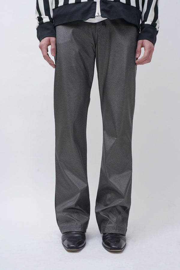 90's "STREET MAGIC" -Shiny Fabric Boots Cut Pants-