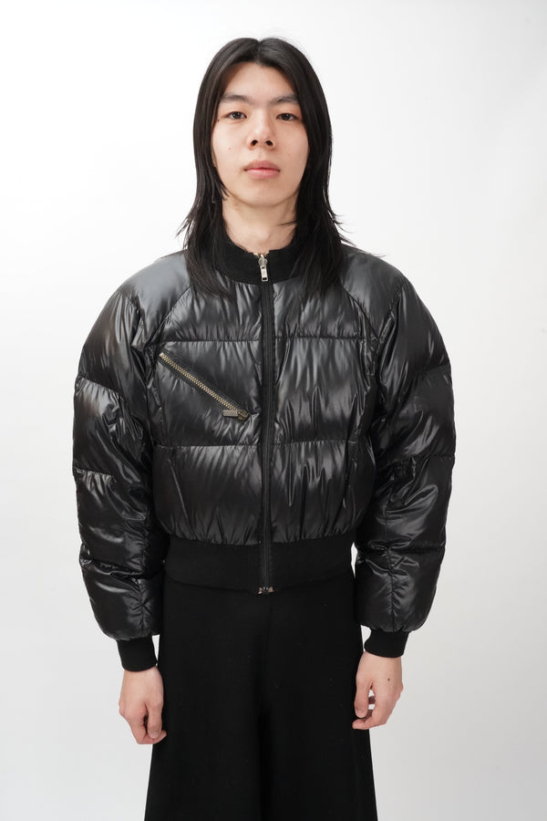 80's "MONCLER" -Short Down Jacket (Reversible)-
