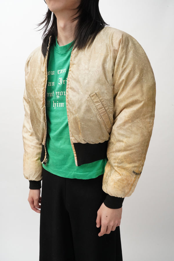 80's "MONCLER" -Short Down Jacket (Reversible)-
