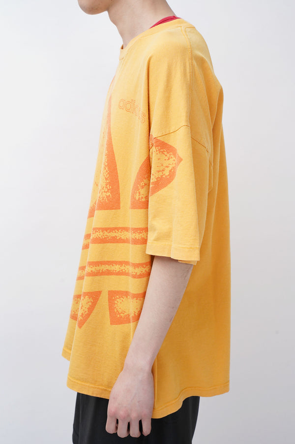 90's "adidas" -Big Logo Printed S/S Tee-