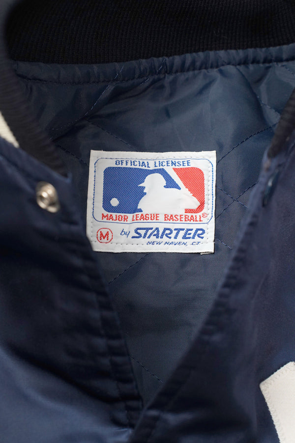 80's "STARTER" -"NEW YORK YANKEES" Padded Studium Jacket-