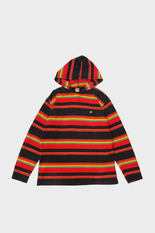 70's "HANG TEN" -COTTON Flannel Hoodie-