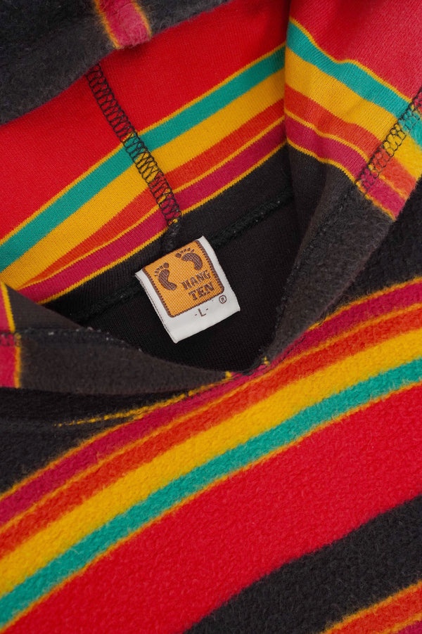 70's "HANG TEN" -COTTON Flannel Hoodie-