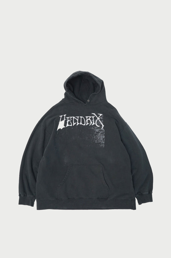 "UNKNOWN" -"JIMI HENDRIX" Printed Sweat Hoodie-