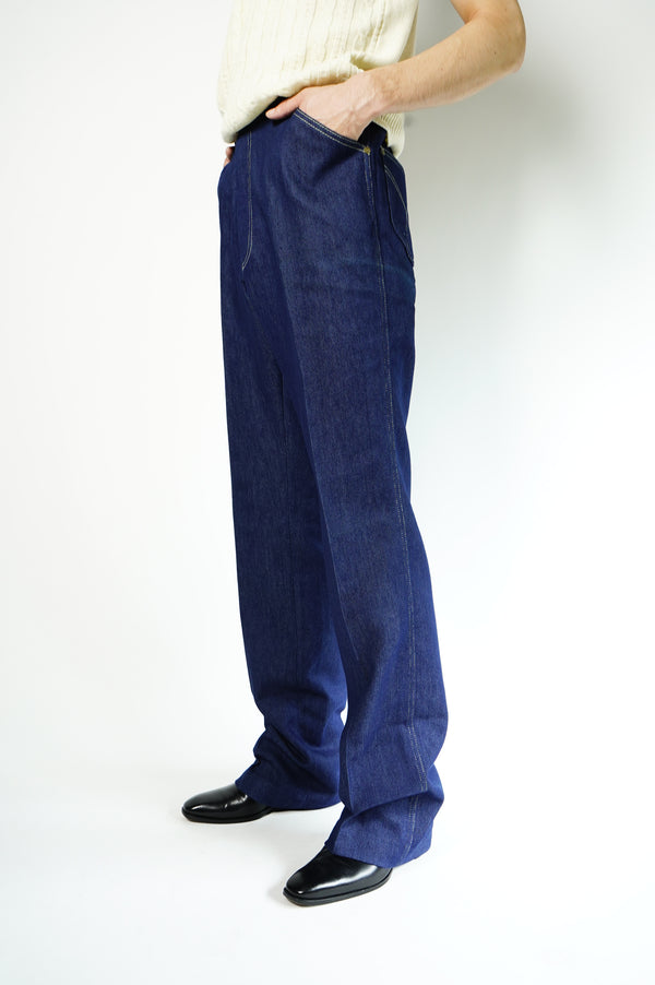 70〜80's "Levi's" -"695" Denim Action Slacks-