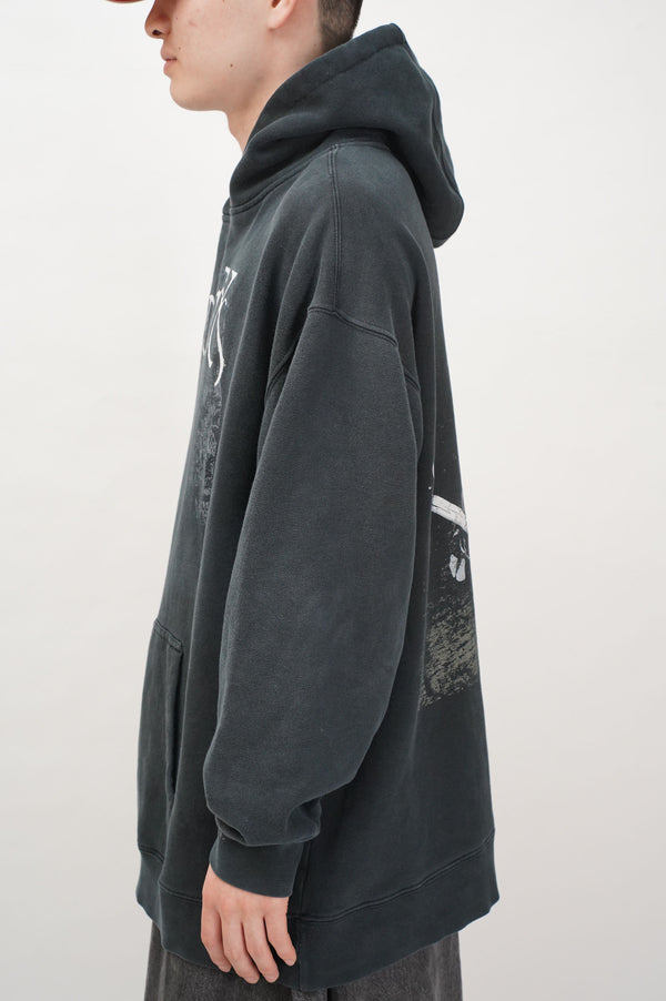 "UNKNOWN" -"JIMI HENDRIX" Printed Sweat Hoodie-