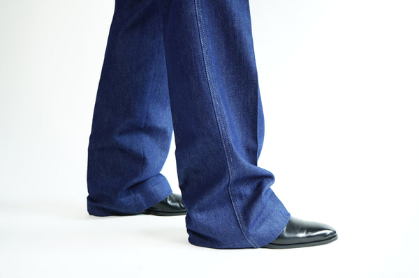 70〜80's "Levi's" -"695" Denim Action Slacks-