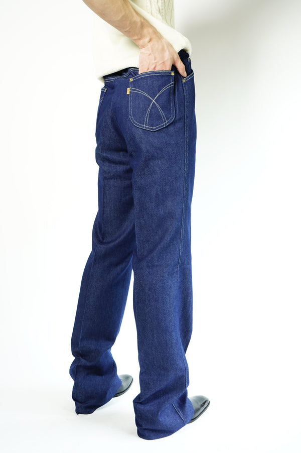 70〜80's "Levi's" -"695" Denim Action Slacks-