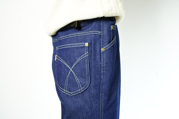70〜80's "Levi's" -"695" Denim Action Slacks-