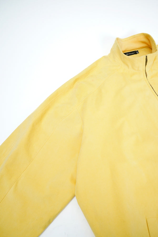 "St. Croix" -Fake Suede Zip Jacket-