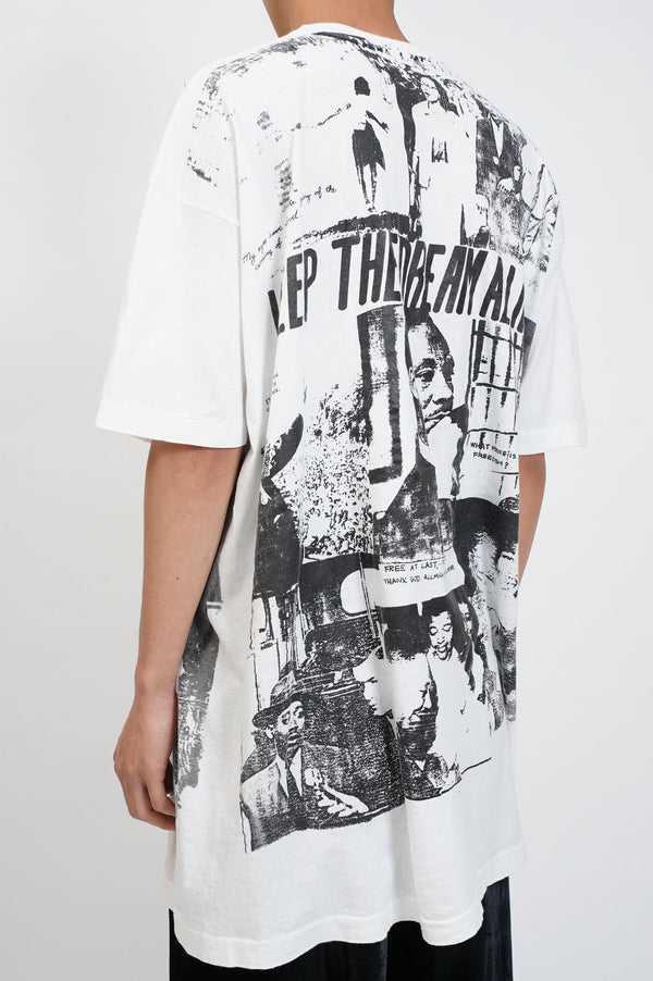 80's "UNKNOWN" -"Martin Luther King,Jr." Printed S/S Tee-