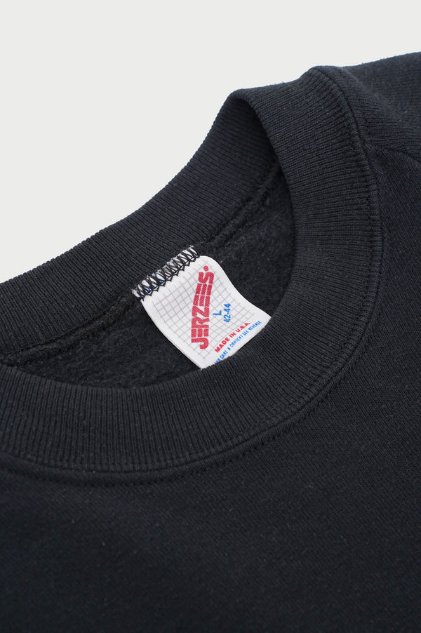 90's "JERZEES" -"JESUS LIGHT OF LIFE" Printed C/N Sweat Shirt-