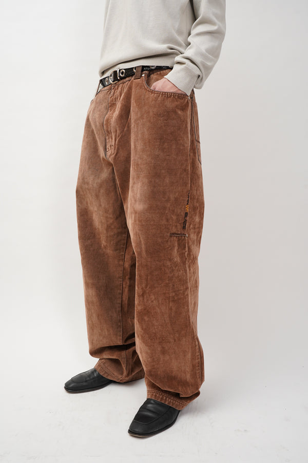 2000's "JOHNNY BLAZE" -Coating Color Denim Pants-