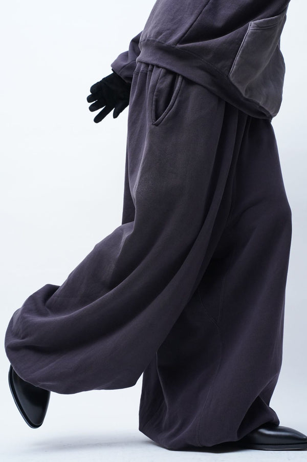 ZOOM -Distressed Sweat Zouave Pants-