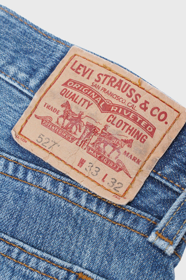2000's "Levi's" -"527" Low Boot Cut Denim Pants-