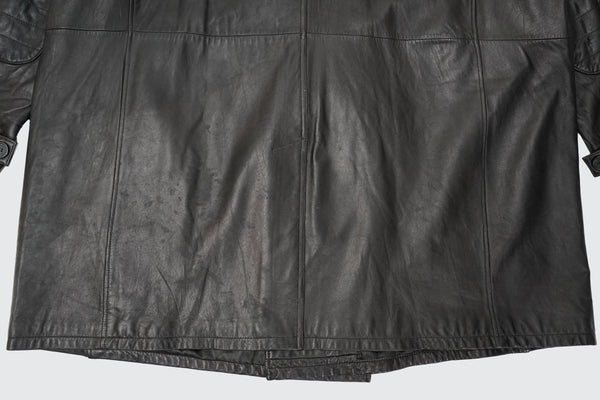 "Sean John" -Double Leather Chester Coat-