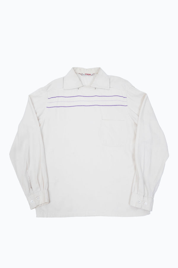 50's "McGREGOR" -Rayon Peter Pan Shirt-
