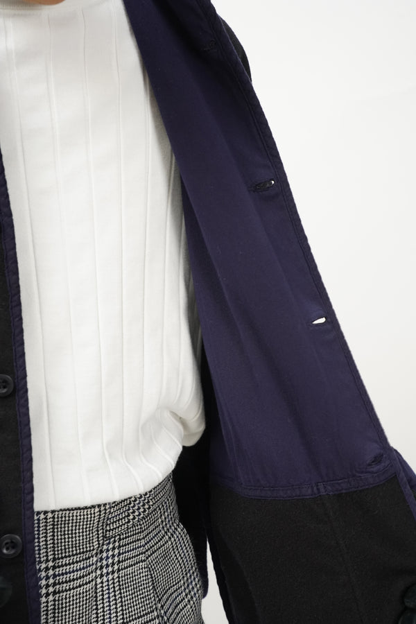 LOBSTER TAIL JACKET (BLACK WOOL BAIZE)